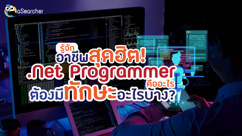 .Net Programmer, คืออะไร, ทักษะ, คอมพิวเตอร์, อาชีพ, พัฒนา, เขียนโปรแกรม, ภาษา, .Net Framework